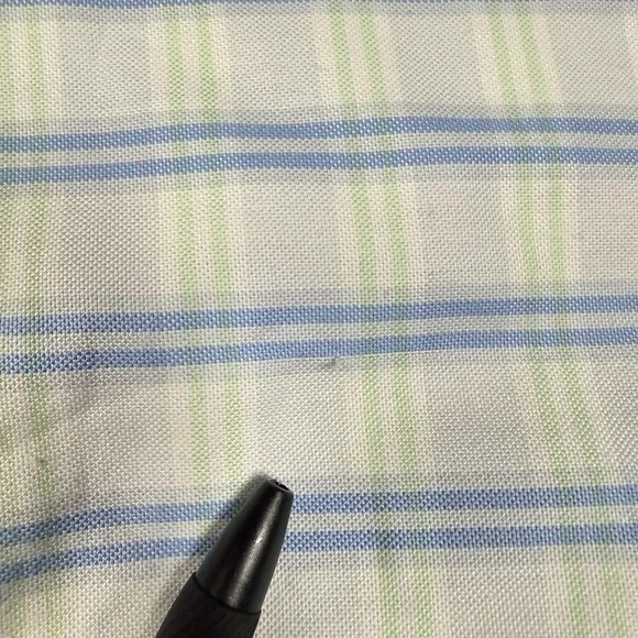 Brooks Brothers Shirt Mens XL Blue Green Plaid Madison Non Iron Button Down - Picture 7 of 11